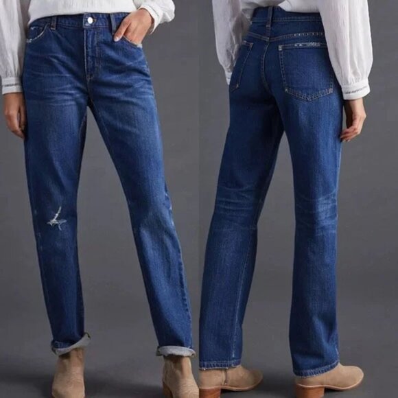 Pilcro and the Letterpress Denim - Anthro l Pilcro Relaxed Straight Jeans